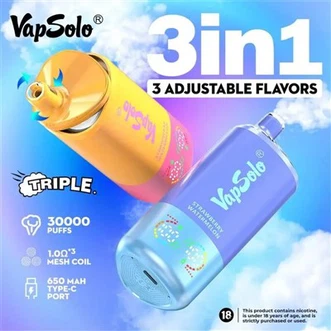 Vapsolo Triple 30000 Puflar